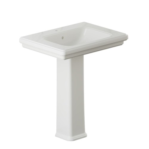 Wall Hung Basin With Full Pedestal