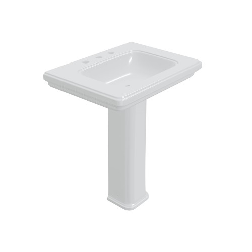 Wall Hung Basin With Three Tap Hole