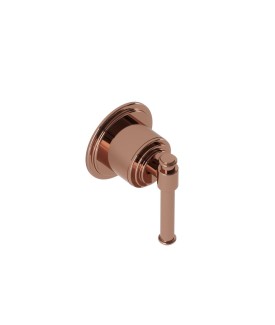 Exposed Part Kit of Single Lever In-wall Manual Shower Valve - Blush Gold PVD