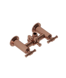 2 Hole Shower Mixer - Blush Gold PVD