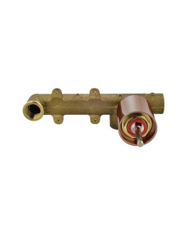 In-wall Body of Single Lever Built-in Manual Valve - Blush Gold PVD