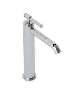 Single Lever High Neck Basin Mixer - Chrome