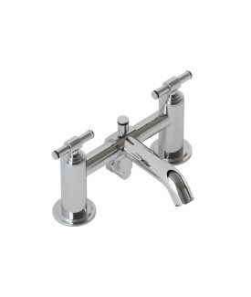 H Type Bath and Shower Mixer - Chrome