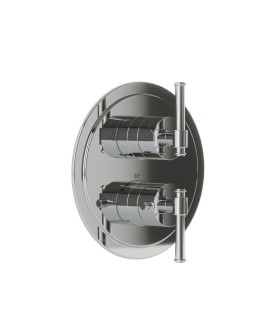 Exposed Part Kit of Thermostatic Shower Mixer with 2-way diverter - Chrome