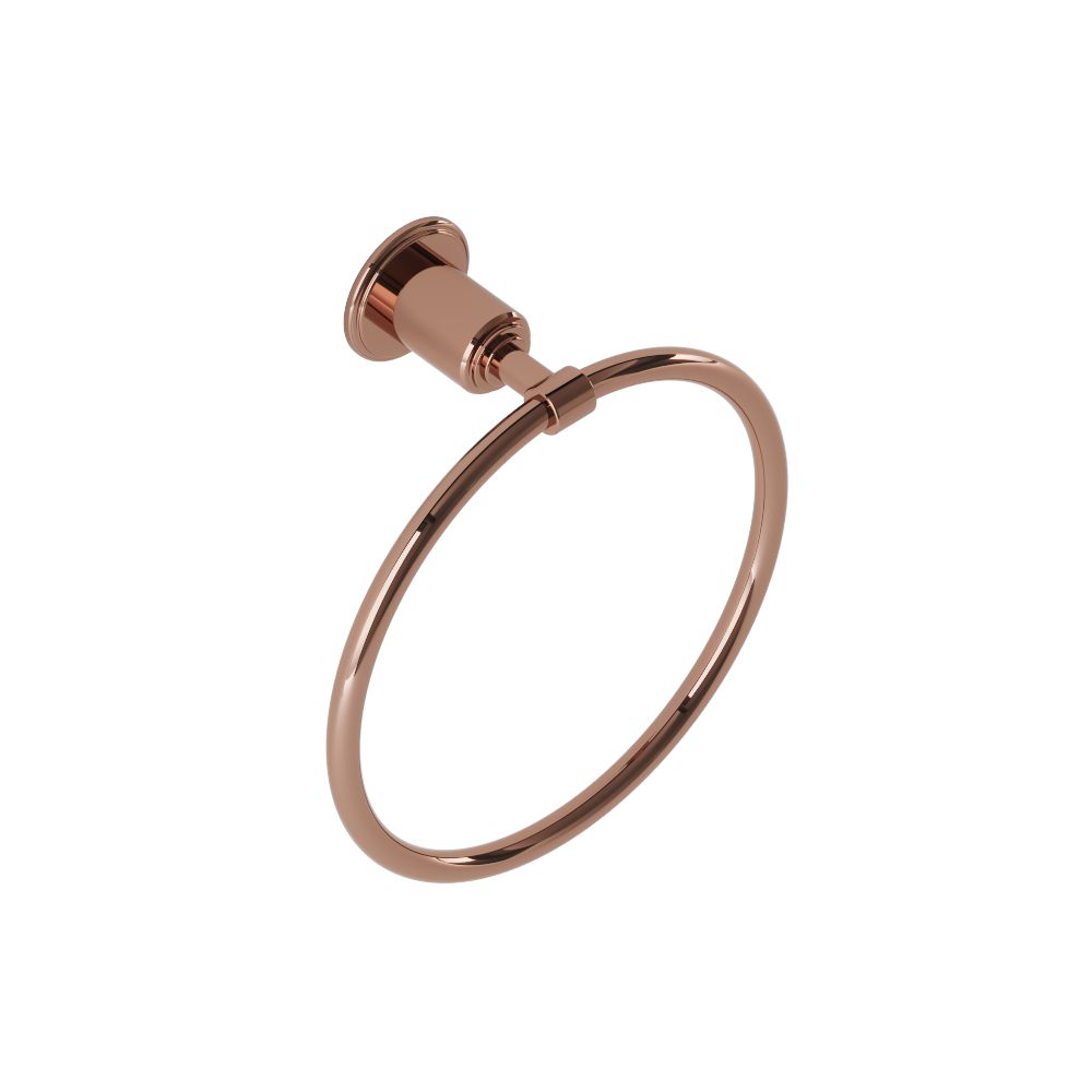 Towel Ring-Blush Gold PVD